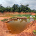 Tha Khaek Loop, Laos - Day 4 - Khoung Kong Leng lake (Evening Gong lake)