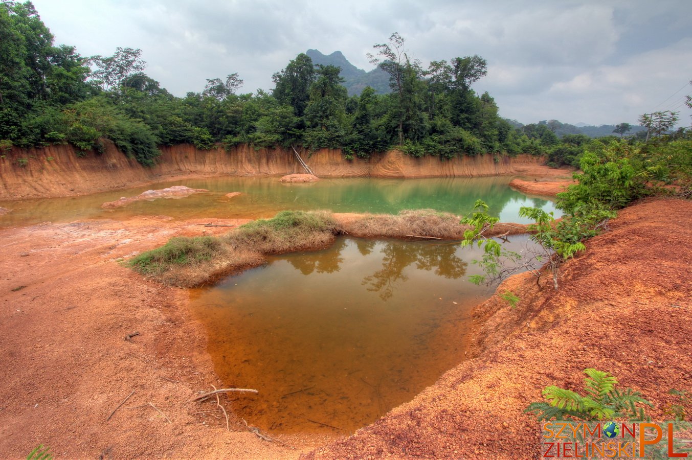 Tha Khaek Loop, Laos - Day 4 - Khoung Kong Leng lake (Evening Gong lake)