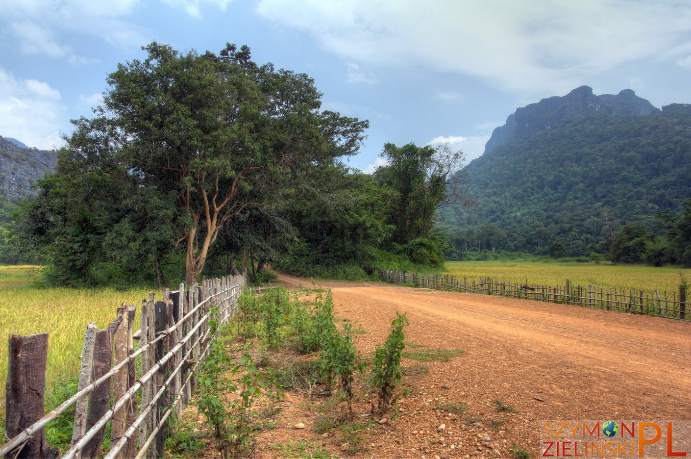 Tha Khaek Loop, Laos - Day 4 - Khoung Kong Leng lake (Evening Gong lake)