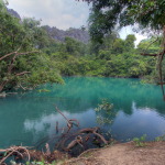 Tha Khaek Loop, Laos - Day 4 - Khoung Kong Leng lake (Evening Gong lake)