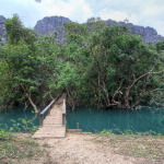 Tha Khaek Loop, Laos - Day 4 - Khoung Kong Leng lake (Evening Gong lake)