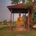 Tha Khaek Loop, Laos - Day 4 - Khoung Kong Leng lake (Evening Gong lake)