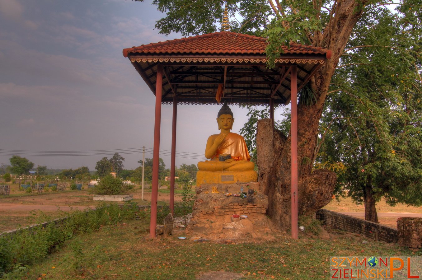 Tha Khaek Loop, Laos - Day 4 - Khoung Kong Leng lake (Evening Gong lake)