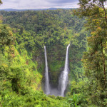 Bolaven Plateau, Laos - Pakse to Sekong - Beautiful waterfalls and coffee plantations