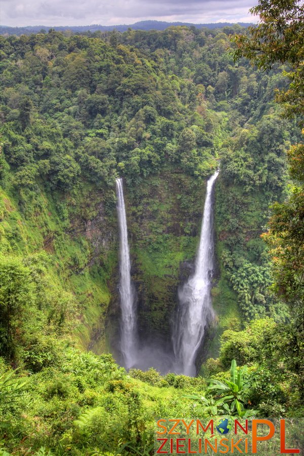 Bolaven Plateau, Laos - Pakse to Sekong - Beautiful waterfalls and coffee plantations