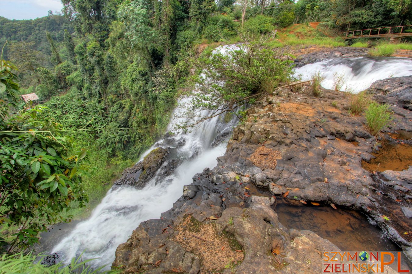 Bolaven Plateau, Laos - Pakse to Sekong - Beautiful waterfalls and coffee plantations