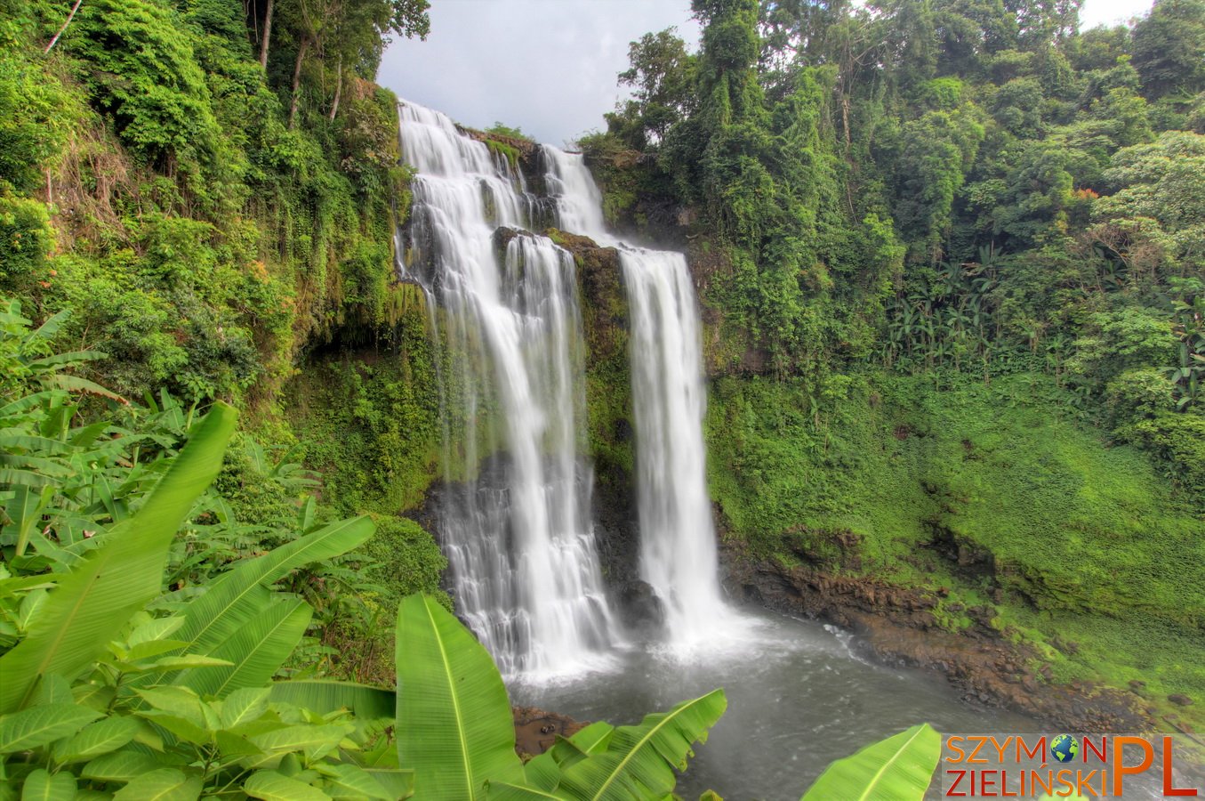 Bolaven Plateau, Laos - Pakse to Sekong - Beautiful waterfalls and coffee plantations