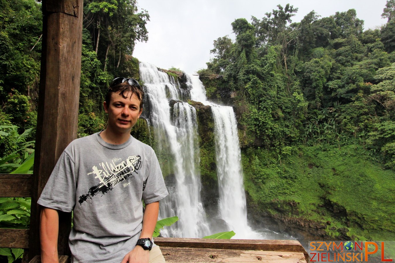 Bolaven Plateau, Laos - Pakse to Sekong - Beautiful waterfalls and coffee plantations