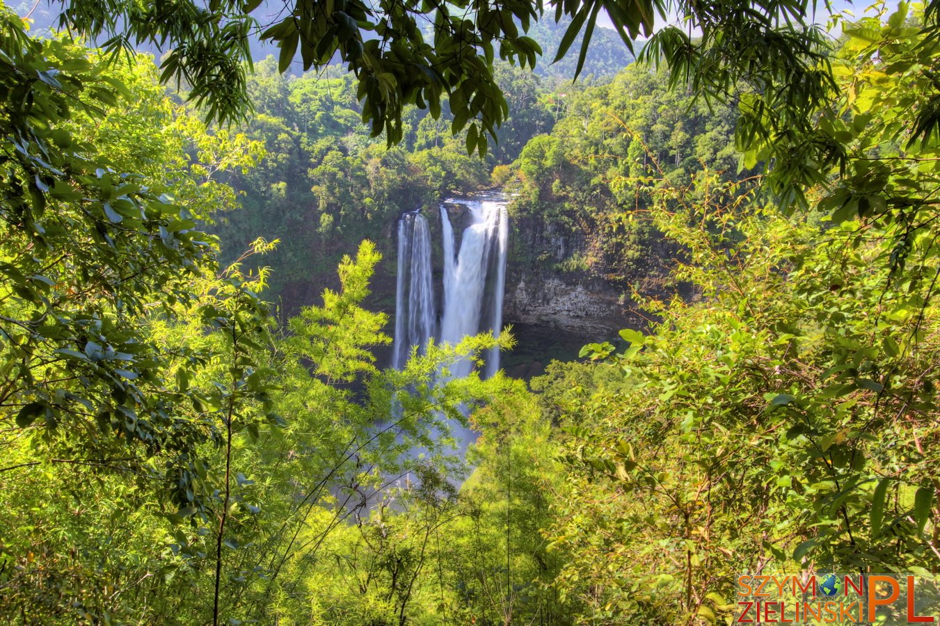 Bolaven Plateau, Laos - Sekong to Pakse - Beautiful waterfalls and coffee plantations