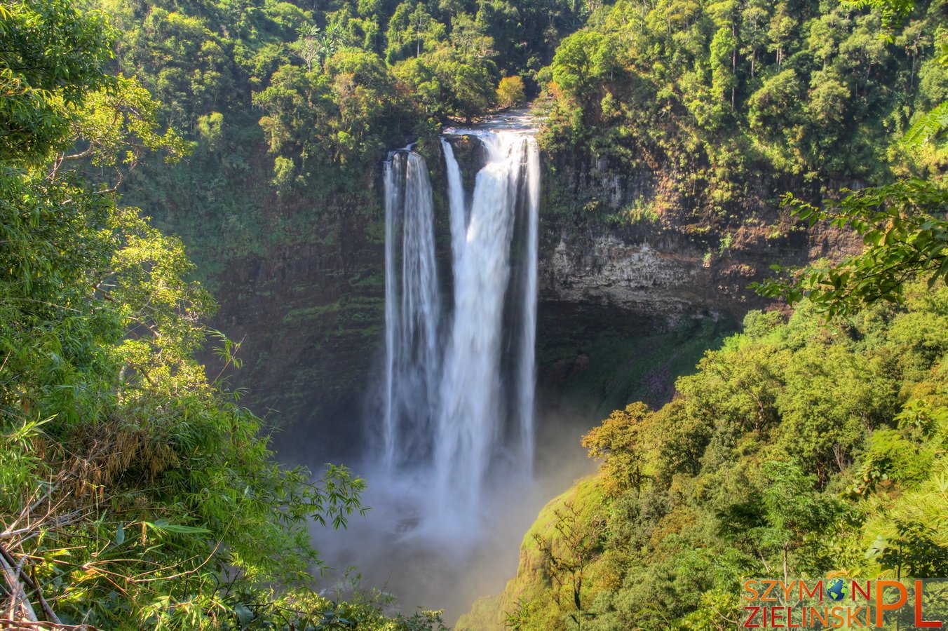 Bolaven Plateau, Laos - Sekong to Pakse - Beautiful waterfalls and coffee plantations