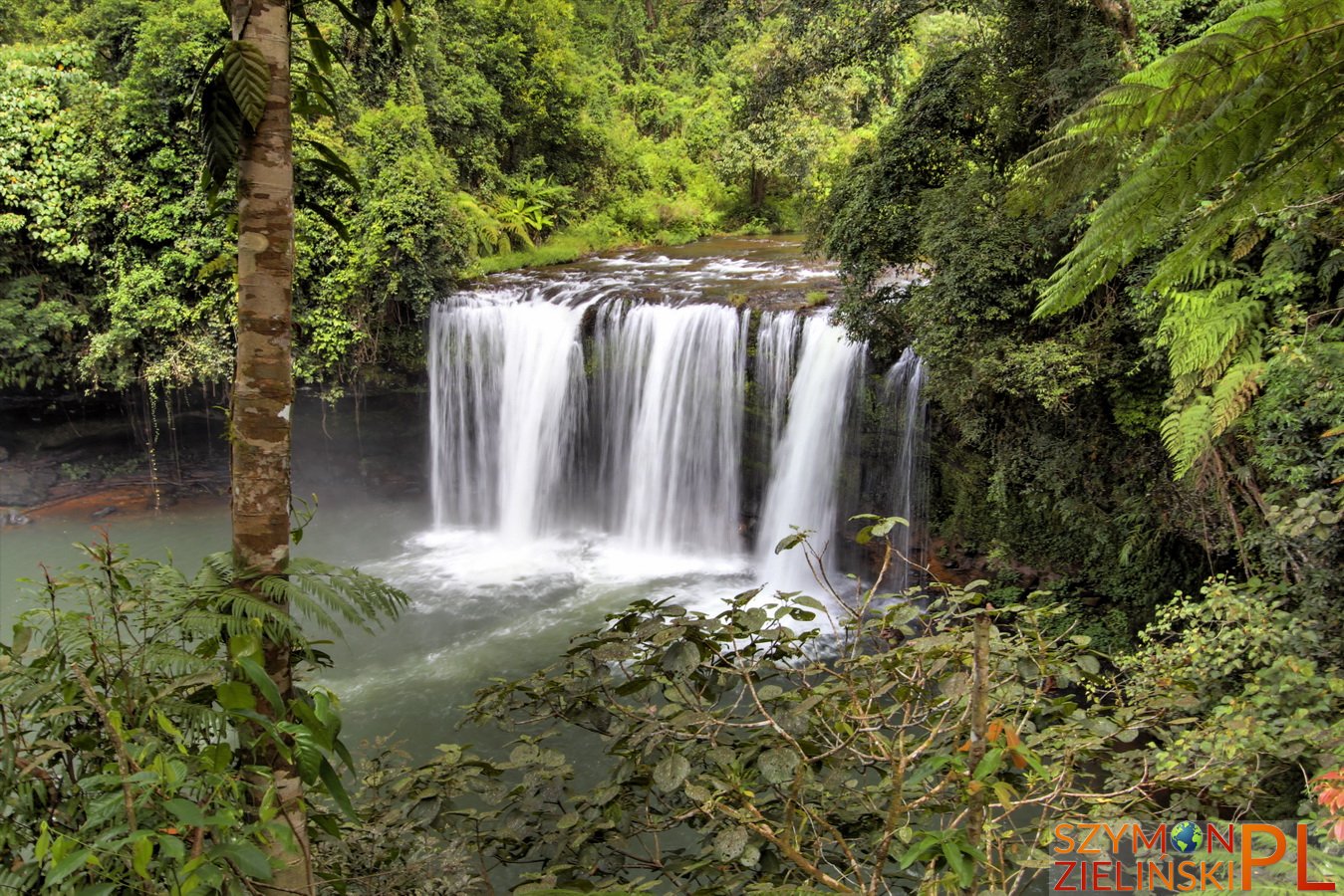 Bolaven Plateau, Laos - Sekong to Pakse - Beautiful waterfalls and coffee plantations