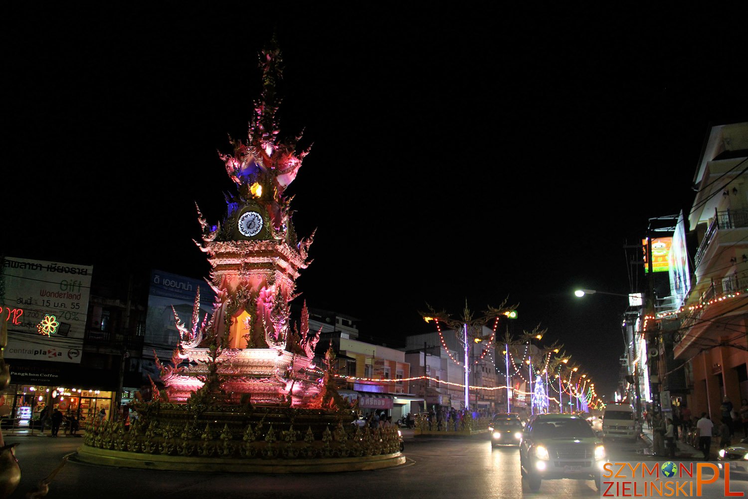 Chiang Rai city, Chiang Rai province, Thailand - Miasto Chiang Rai, prowincja Chiang Rai, Tajlandia