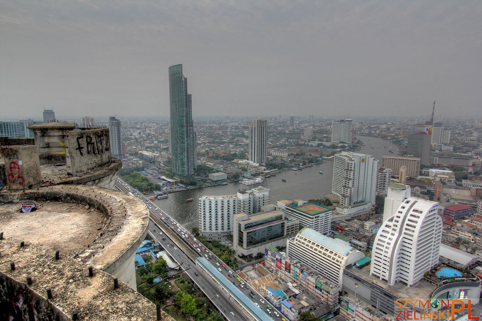 Sathorn Unique - Ghost Building, Bangkok, Thailand - Sathiorn Unique - Nawiedzony Budynek, Bangkok, Tajlandia