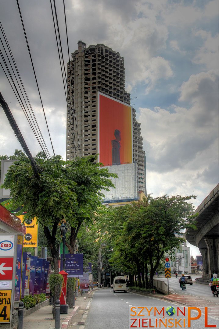 Sathorn Unique - Ghost Building, Bangkok, Thailand - Sathiorn Unique - Nawiedzony Budynek, Bangkok, Tajlandia